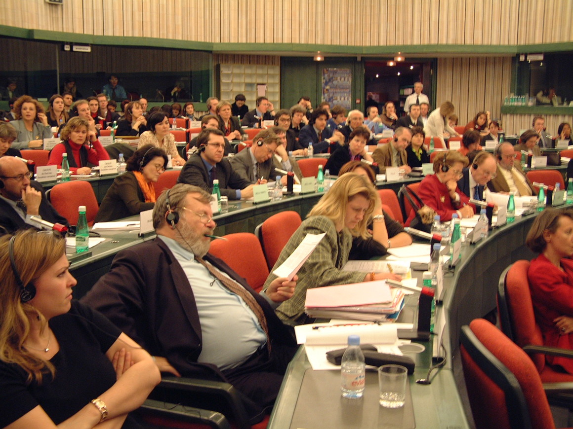 Aula Audizione Parlamento Europeo