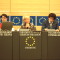 Luca Coscioni insieme a Emma Bonino e Marco Cappato a Bruxelles