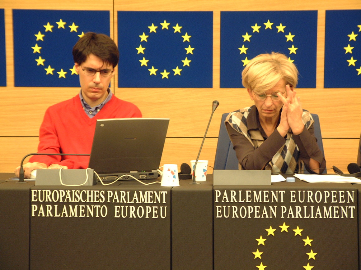 Luca Coscioni e Emma Bonino