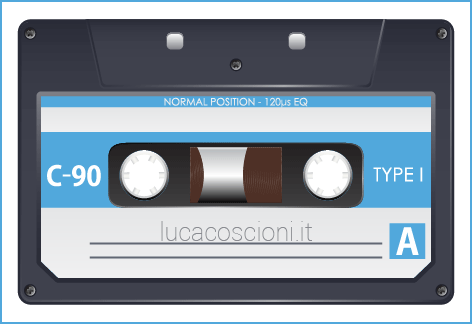 Cassetta audio animata