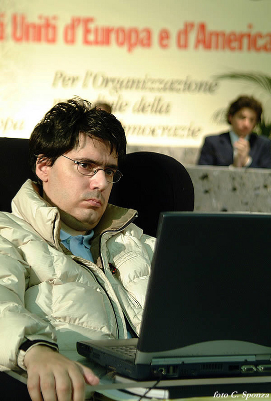 Luca Coscioni al VI Congresso italiano del Partito Radicale Transnazionale